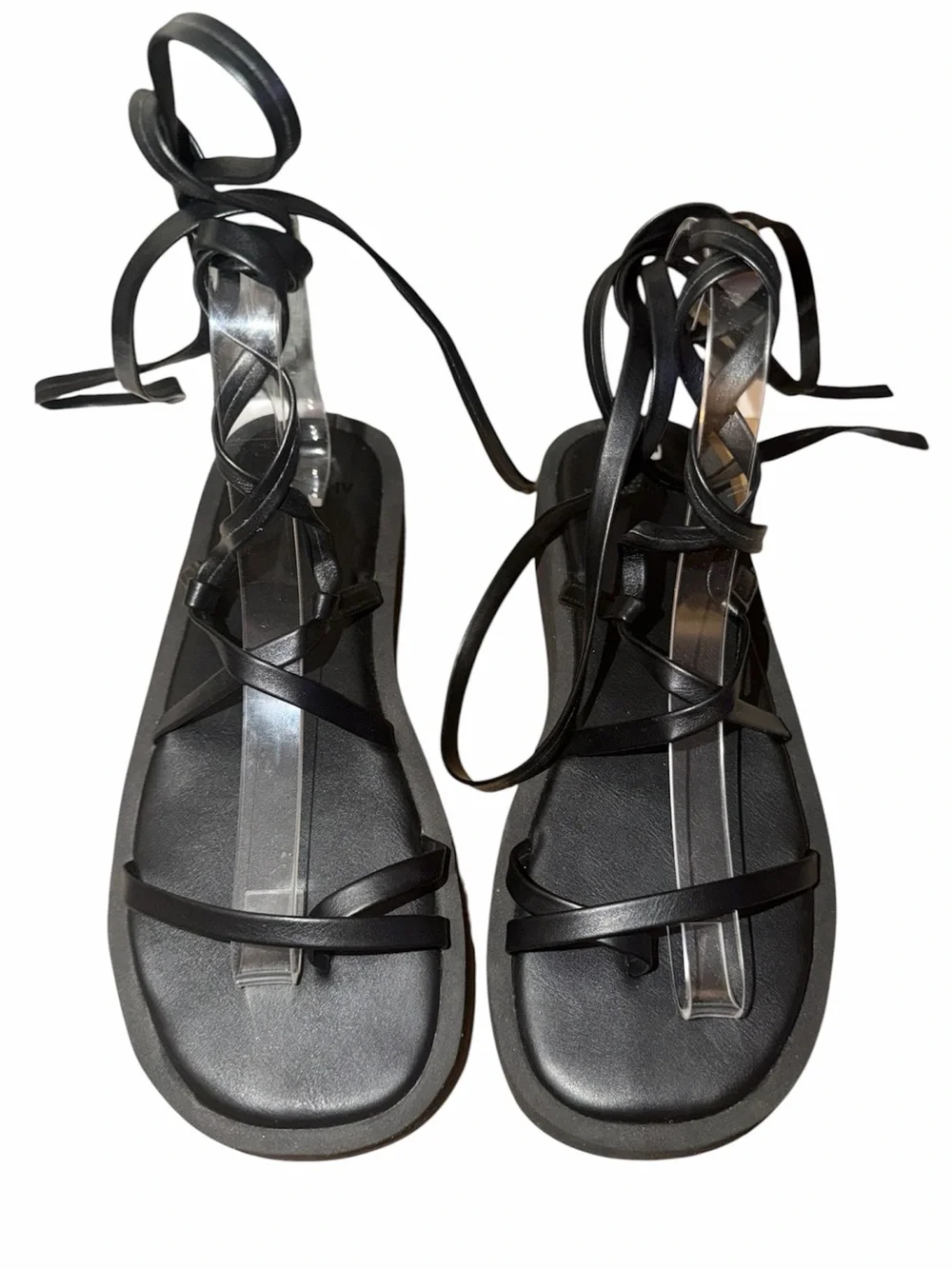 Abercrombie & Fitch Wrap-Around Platform Sandals